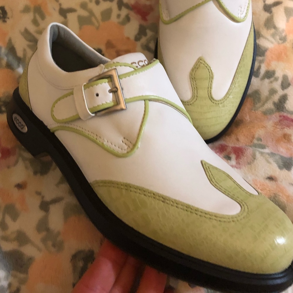 PRICE DROP 🔥Ecco Classic Wingtip Leather Golf NEW